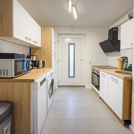Immostay M#4 Ferien- Apartment, Wifi & Parken, Boxspring-Betten Bremen Exterior photo