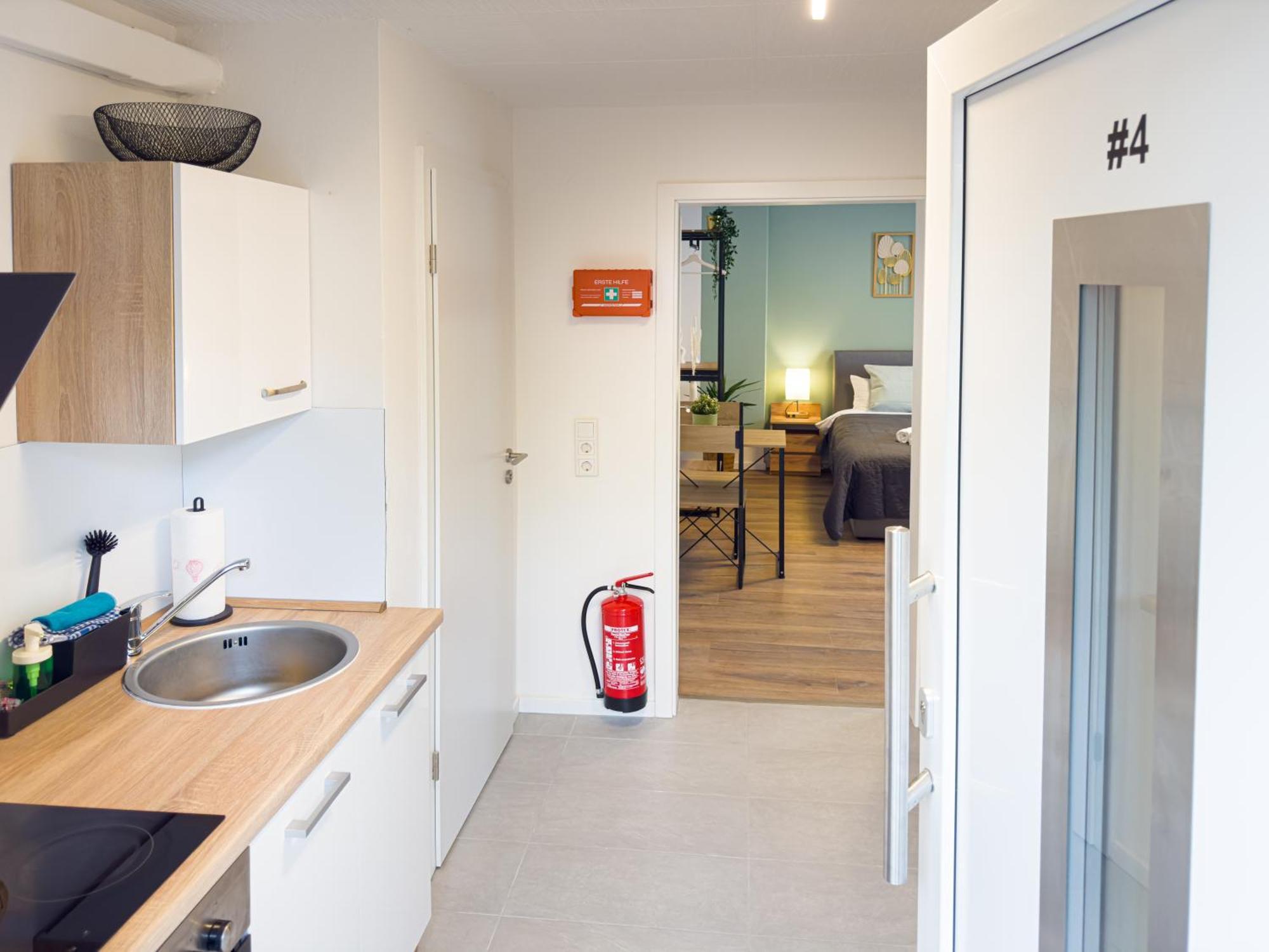 Immostay M#4 Ferien- Apartment, Wifi & Parken, Boxspring-betten Bremen